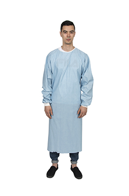 Wood pulp Spunlace Standard Surgical Gown N73A00-4