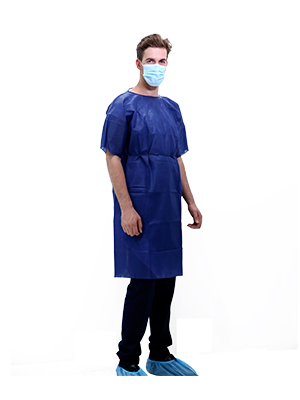 Robe de patient d'hôpital jetable N61A03-2