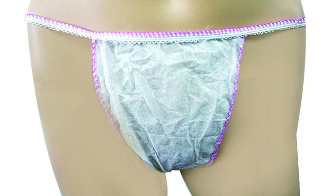 G-String médical jetable pour femme N62F04