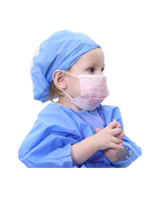 Masque chirurgical jetable 3 plis pour enfants N77A03