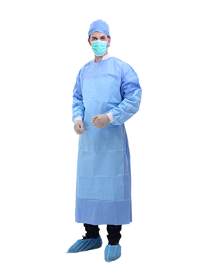 AAMI Level 3 Full Reinforced Surgical Gown SG04