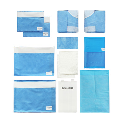 Level 3 Universal Surgical Pack with Gowns N76M01-2